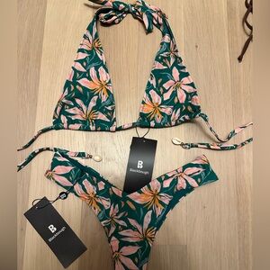 Blackbough Swim - Billie Halterneck Top + Bottom